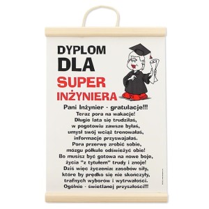 Dyplom - inżynier ona