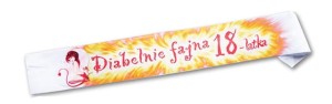 Szarfa SZ17 - Diabelnie fajna 18-latka