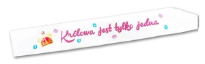Szarfa SZ22 - królowa jest tylko 1