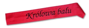 Szarfa SZ12 - Królowa balu