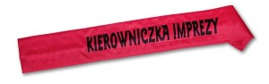 Szarfa SZ03 - Kierowniczka Imprezy