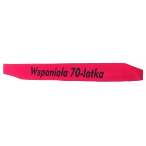 Szarfa SZ24 - Wspaniała 70-latka