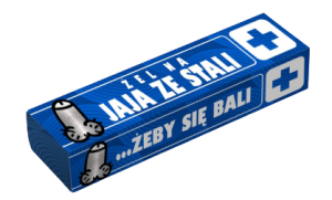 Żel na jaja ze stali