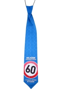 Krawat premium KP46 - Właśnie przekroczyłem 60