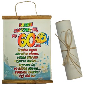 Dyplom bambus D40 - Branie zaczyna się po 60-tce