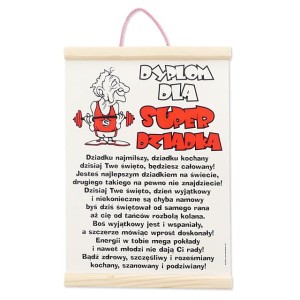 Dyplom  - dla super dziadka