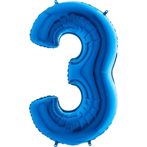 Balon Grabo Cyfra 26'' 3 Blue 26003B-P