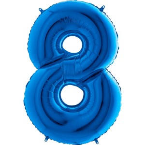 Balon Grabo Cyfra 26'' 8 Blue 26008B-P