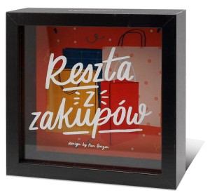Skarbonka home 2 - reszta z zakupów
