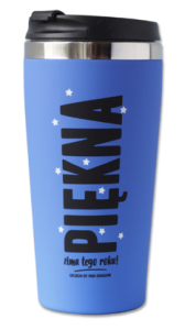 Kubek termiczny - piękna zima