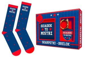 Skarpetki + brelok - dziadek mistrz