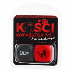 Kości kamasutra dla zakochanych - czerwone