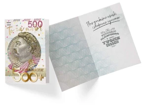 Karnet PP-2186 - Urodziny banknot 500 złotych