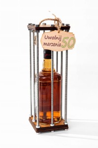 Klatka na alkohol - 50 urodziny