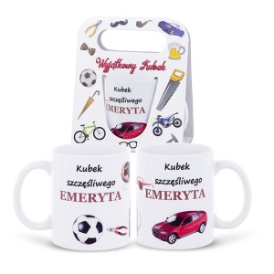 Kubek - szczęśliwego emeryta