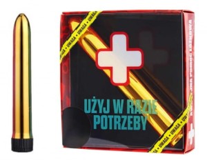 Awaryjny wibrator - złoty