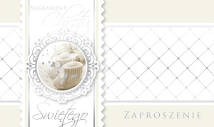 Zaproszenie PMZ-033 - Chrzest