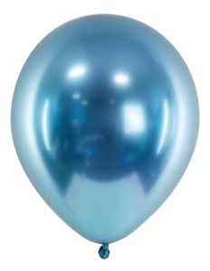 Balony Glossy 30cm, niebieski 50szt