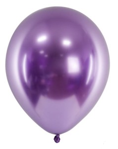 Balony Glossy 30cm, fiolet 50szt