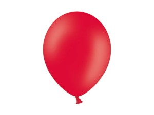 Balony 27cm, Pastel Red 100szt