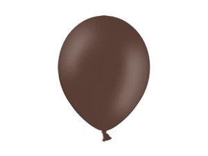 Balony 23cm, Pastel Cocoa Brown 100szt