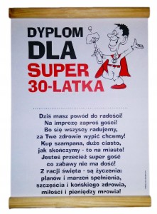 Dyplom - 30 on super
