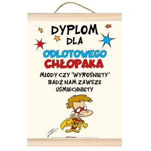 Dyplom GIFT - odlotowy chłopak