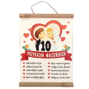Dyplom Bambus D150 - 10 przykazań małżeńskich