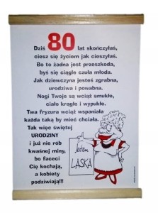 Dyplom - 80 ona