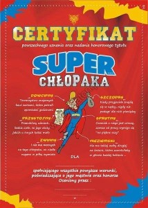 Certyfikat - Super Chłopaka