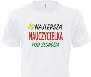 Koszulka L - najlepsza nauczycielka