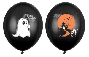 Balon 30cm, Duszek, Pastel Black