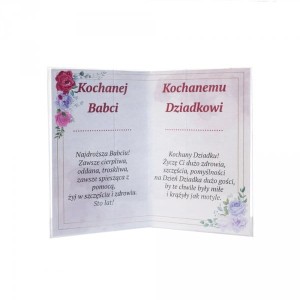 Ramka plexi dla Babci i Dziadka