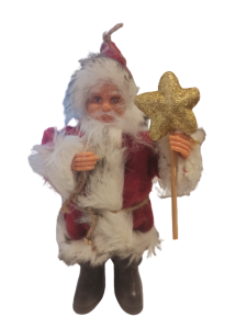 Mikołaj Figurka czerwony 22 cm