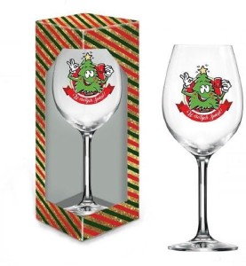 Kieliszek do wina 700 ml + choinka