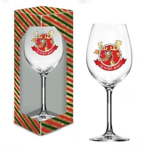 Kieliszek do wina 700ml - renifer