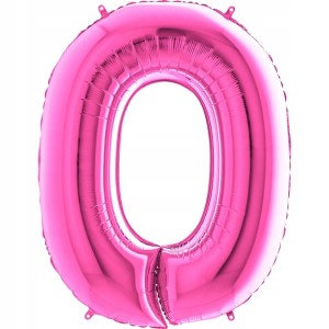 Balon cyfra 0 fuksja 26'' 26010F-P