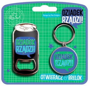 SET Otw+Brelok  Dziadek rządzi