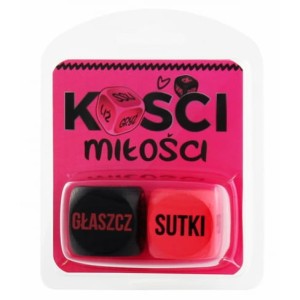 Kości miłości - różowe