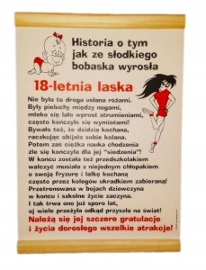 Dyplom - 18 bobas ona