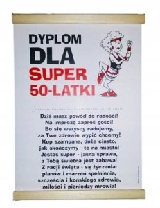 Dyplom - 50 ona super