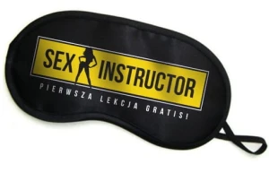 Opaska na oczy - Sex Instruktor