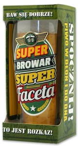 Szklanka do Piwa - Super Browar Super Faceta