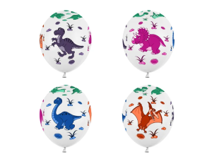 Balony 30cm, Dinozaury