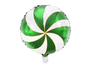 Balon foliowy Cukierek - 35cm - zielony