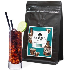 Kawa aromatyzowana 200g - rum