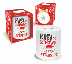 Skarbonka Walec - Kasa Na Zimowe Atrakcje