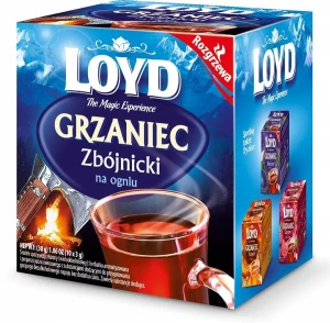Grzaniec zbójnicki na ogniu