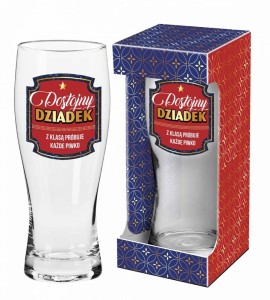 Szklanka do piwa 500ml - Dostojny Dziadek