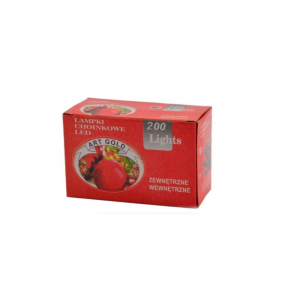 Lampki choinkowe 200LED multikolor